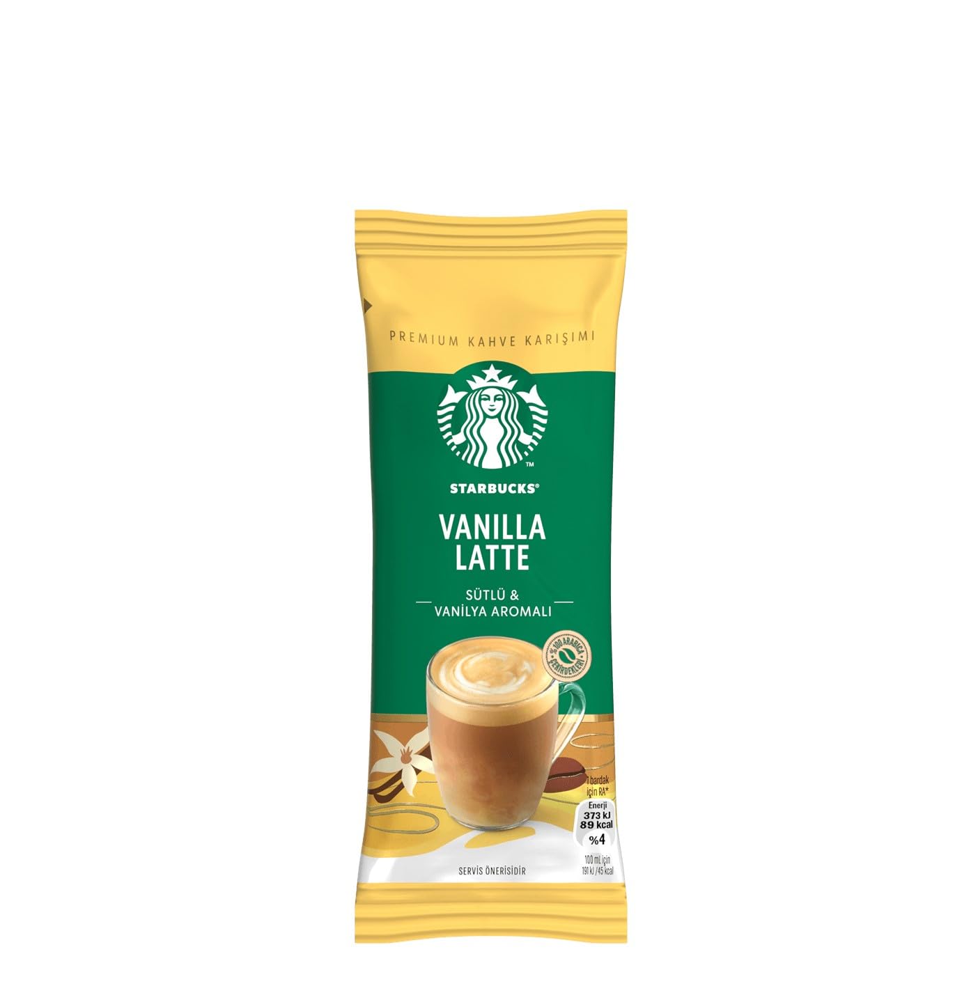 Vanilla Latte Instant Coffee, 10 Packets P730