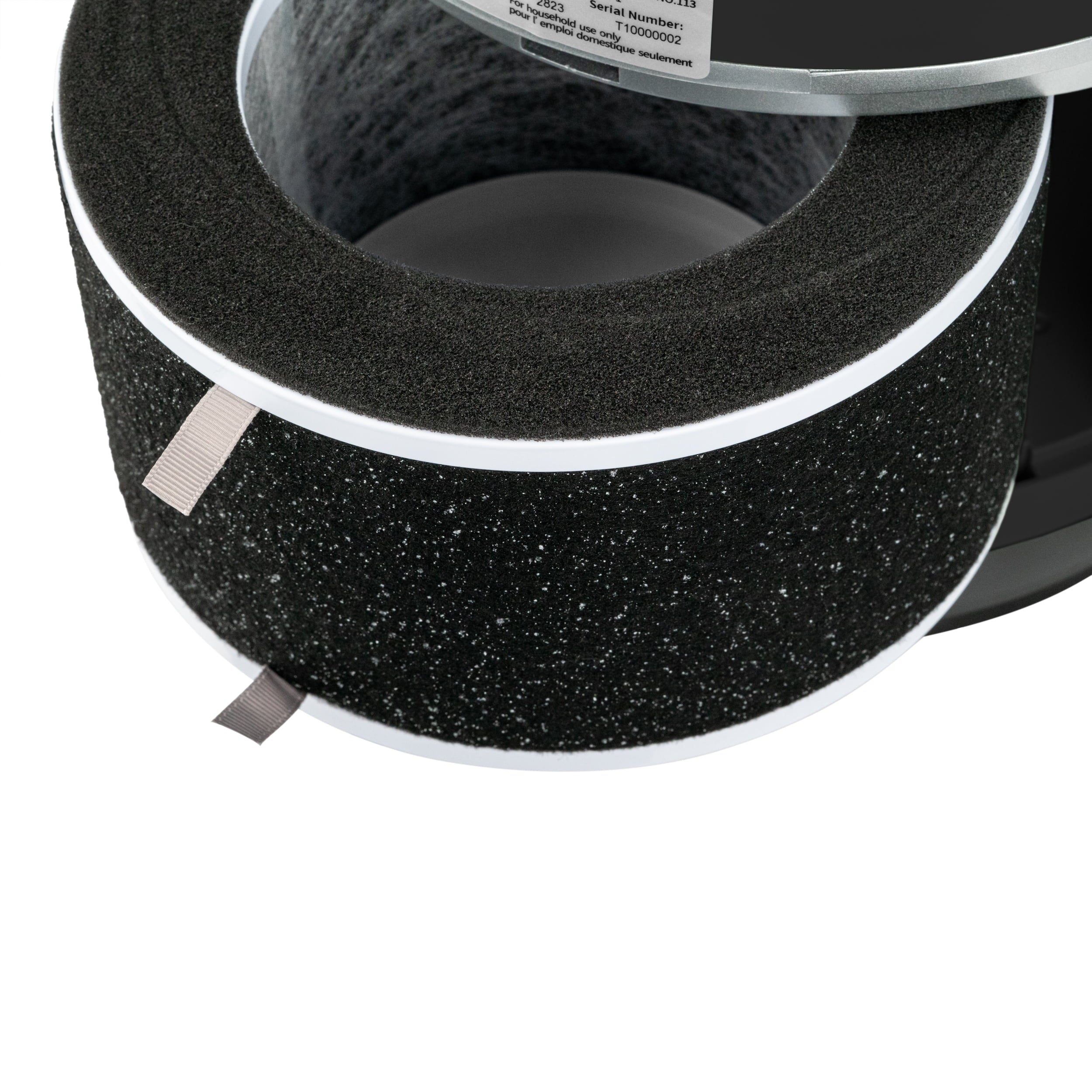 3-in-1 Air Purifier Heater Fan, Black C577397