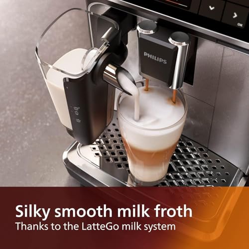 Fully Automatic Espresso Machine with LatteGo Milk System X644