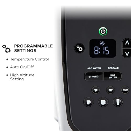 Single Serve K-Cup Pod Coffee Maker with Strength and Temperature Control T756