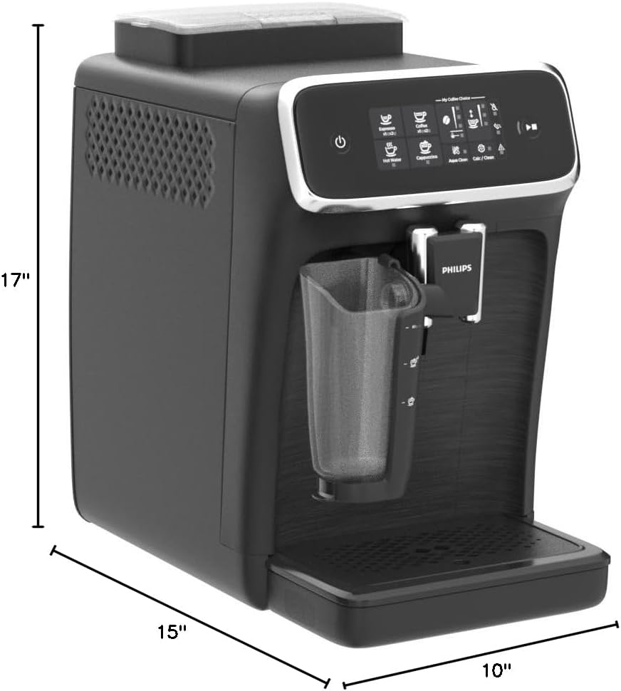 Fully Automatic Espresso Machine with Milk Frother and Touch Display F511