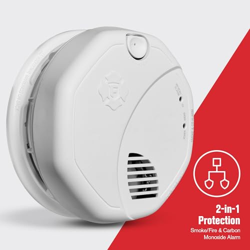 Battery Powered Smoke Detector & Carbon Monoxide Alarm K53456