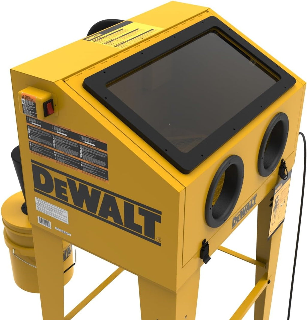 Abrasive Blast Cabinet, Modular Benchtop Sand Blasting Cabinet, 20 CFM D474134