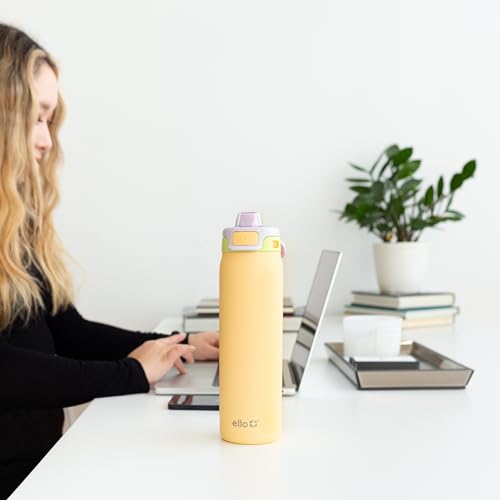 Stainless Steel Water Bottle with Leak Proof Lid, 22oz F571
