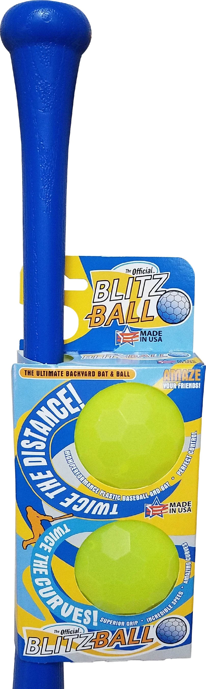 Plastic Bat and Two Ball Combo C268718