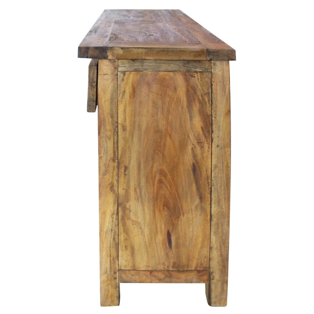 Handmade Sideboard Cabinet with 2 Drawers and Shelf F403