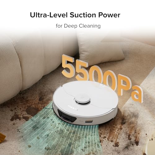 Robot Vacuum and Mop Combo, Self Drying, Self Washing Z8030