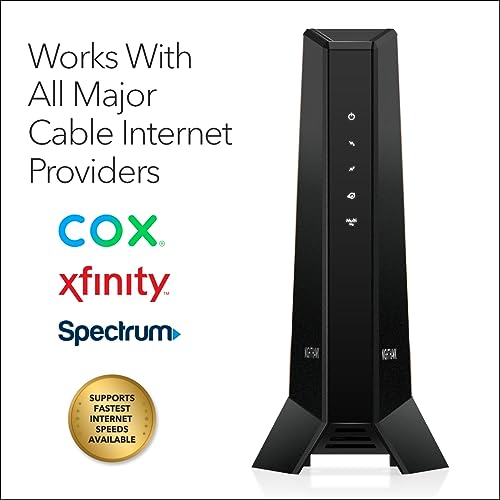 Cable Modem DOCSIS 3.1 for Cable Plans up to 2.5Gbps F210572