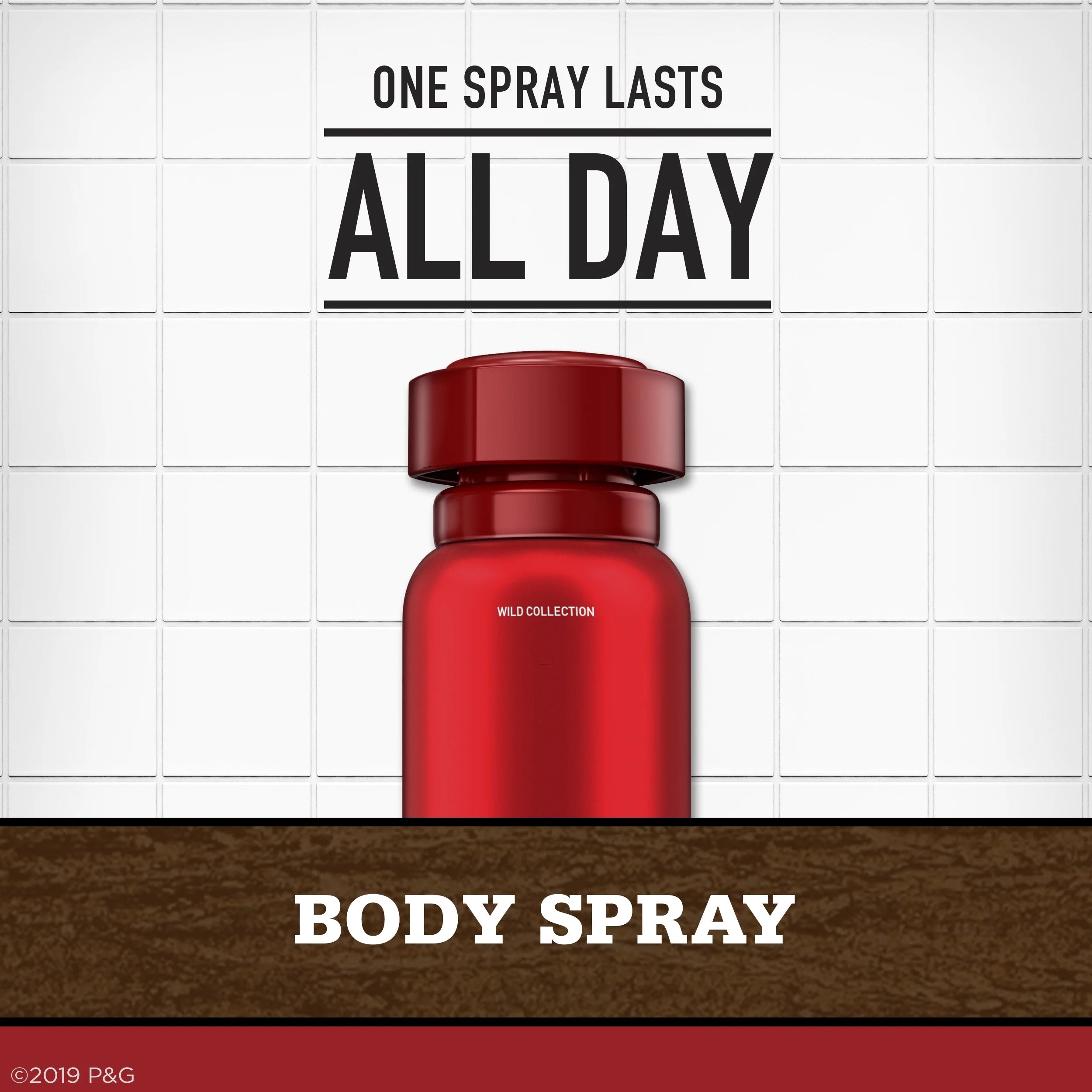 Body Spray for Men, 3.75 oz, 3 Pack E5437