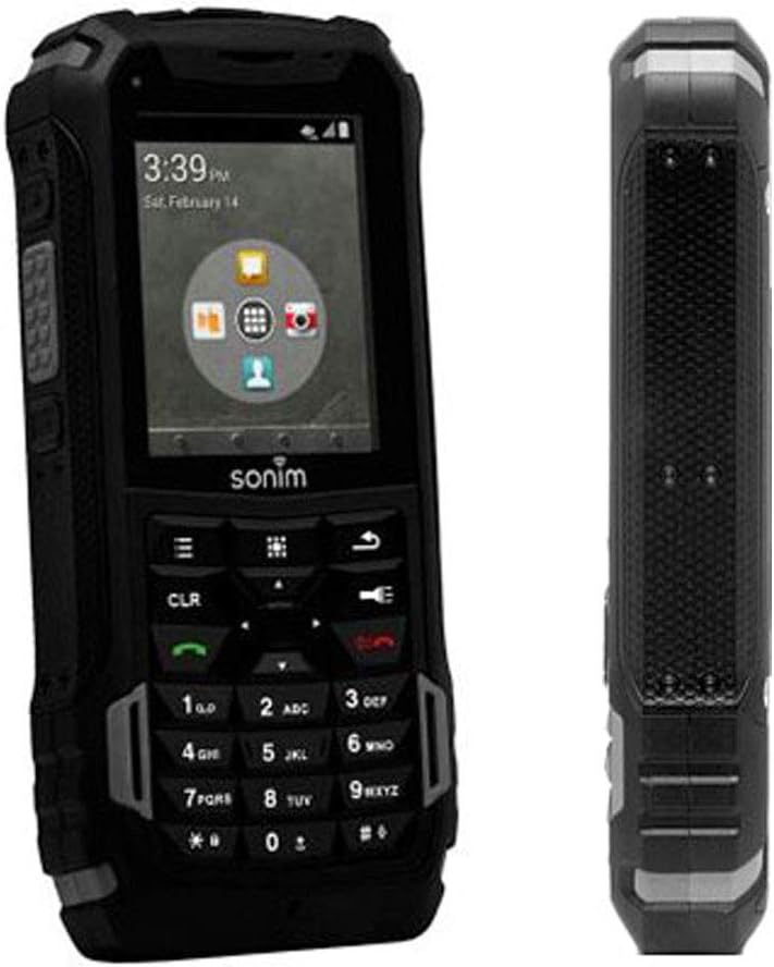 Sonim XP5 XP5700 4GB Proprietary OS GSM Only Factory Unlocked 4G/LTE Smartphone Black International Version X205