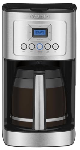 14-Cup Coffee Maker with Glass Carafe, Brew Strength Control, Stainless Steel V144891
