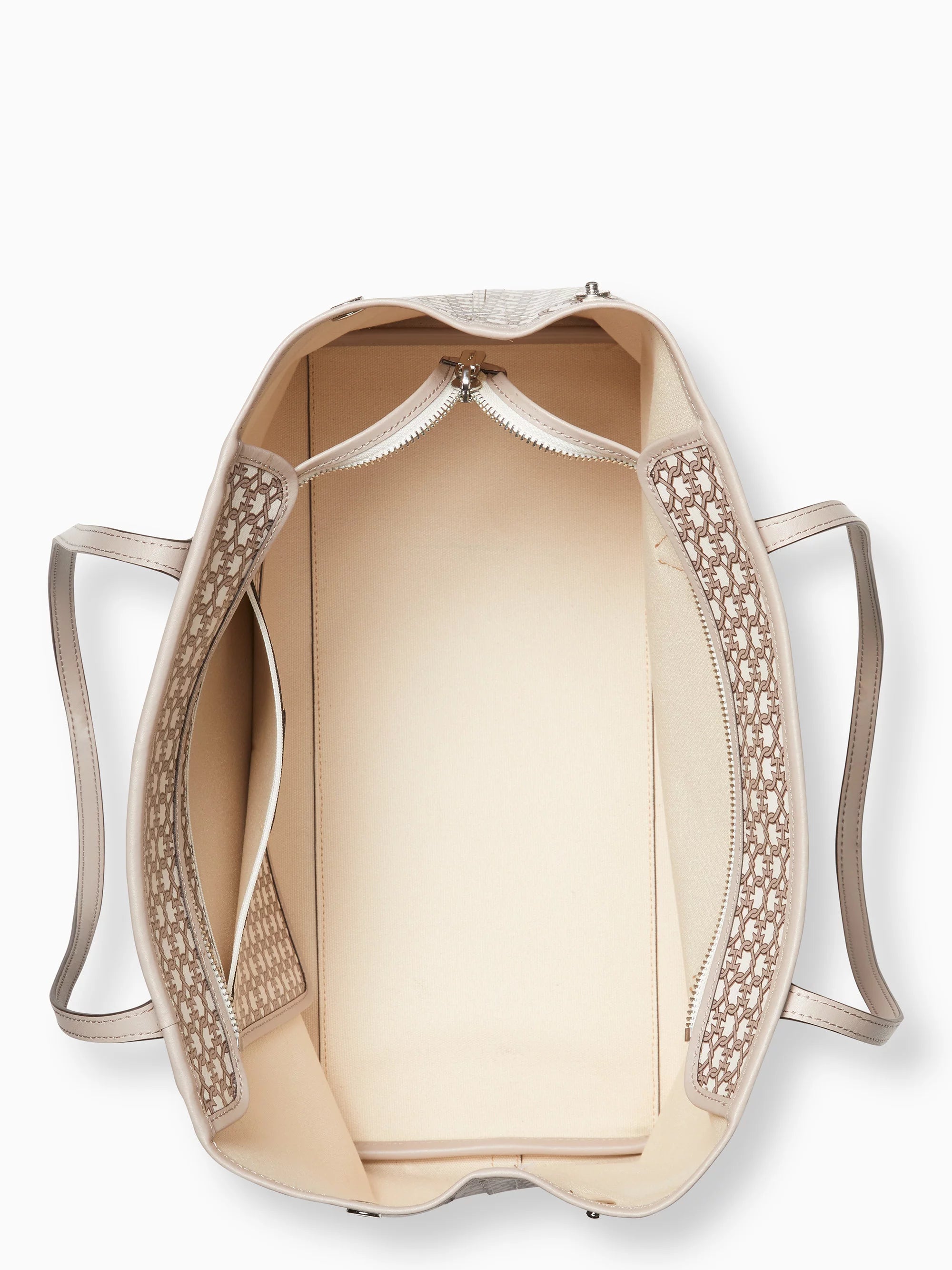 White Multi Spade Link Tote M57823