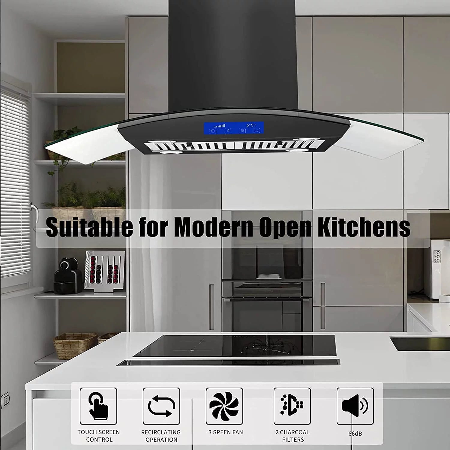 Island Mount Range Hood 36 Inch 900 CFM R510990