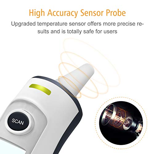 Forehead and Ear Digital Infrared Thermometer for Adults, Kids and Baby A305