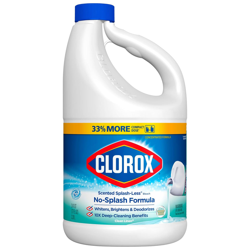Concentrated Bleach, Clean Linen, 77 Ounce Bottle Y426023