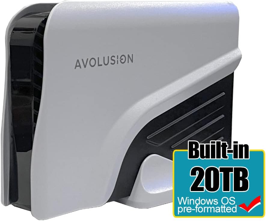 20TB USB 3.0 External Hard Drive for Desktop PC and Laptop R13901