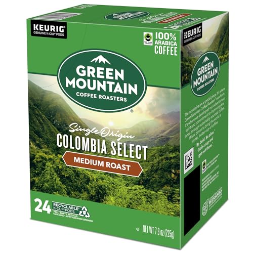 Half Caff Medium Roast Coffee Pods, 32 Count A69169