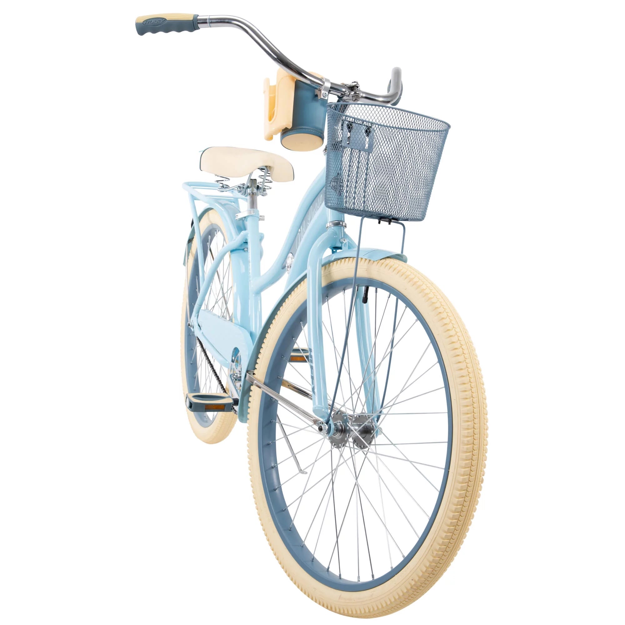 26" Classic Cruiser Bike for Women, Light Blue V696