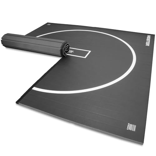 10ft x 10ft Roll-Up Wrestling Mat for Home & Gym N6494