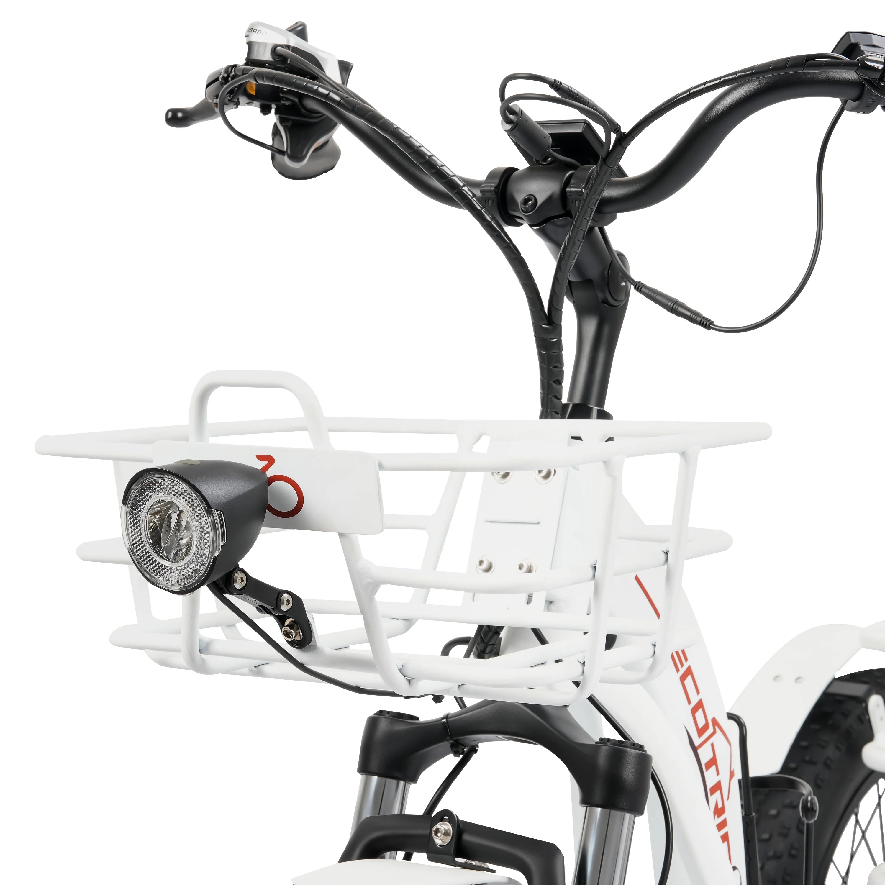 Electric Tricycle for Adults with Basket, 750W 48V, 3-Wheel Step-Thru H8104