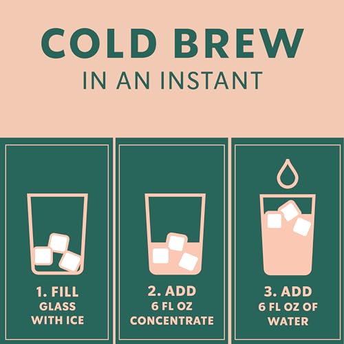 Cold Brew Coffee Concentrate, Madagascar Vanilla, 32 Fl Oz I362898