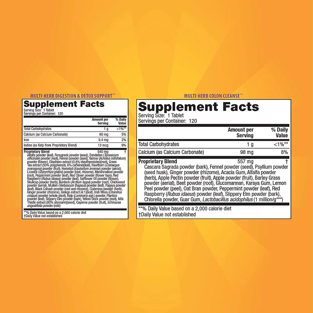 7-Day Total-Body Cleanse 240 Tablets with Pill Case P5733