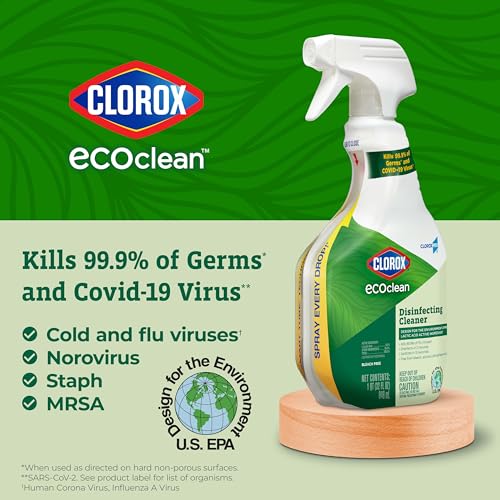 EcoClean Disinfecting Cleaner Spray Bottle, 32 oz J2870