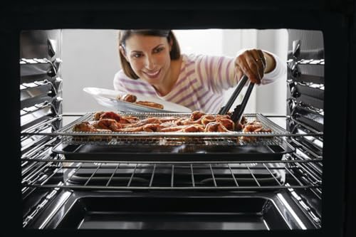 Air Fry Tray with Basket and Oven Rack for Ranges and Wall Ovens J468