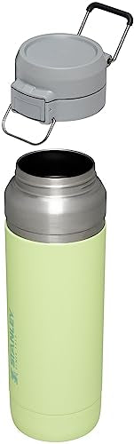 Insulated Stainless Steel Water Bottle 36 oz with Push Button Lid P799245