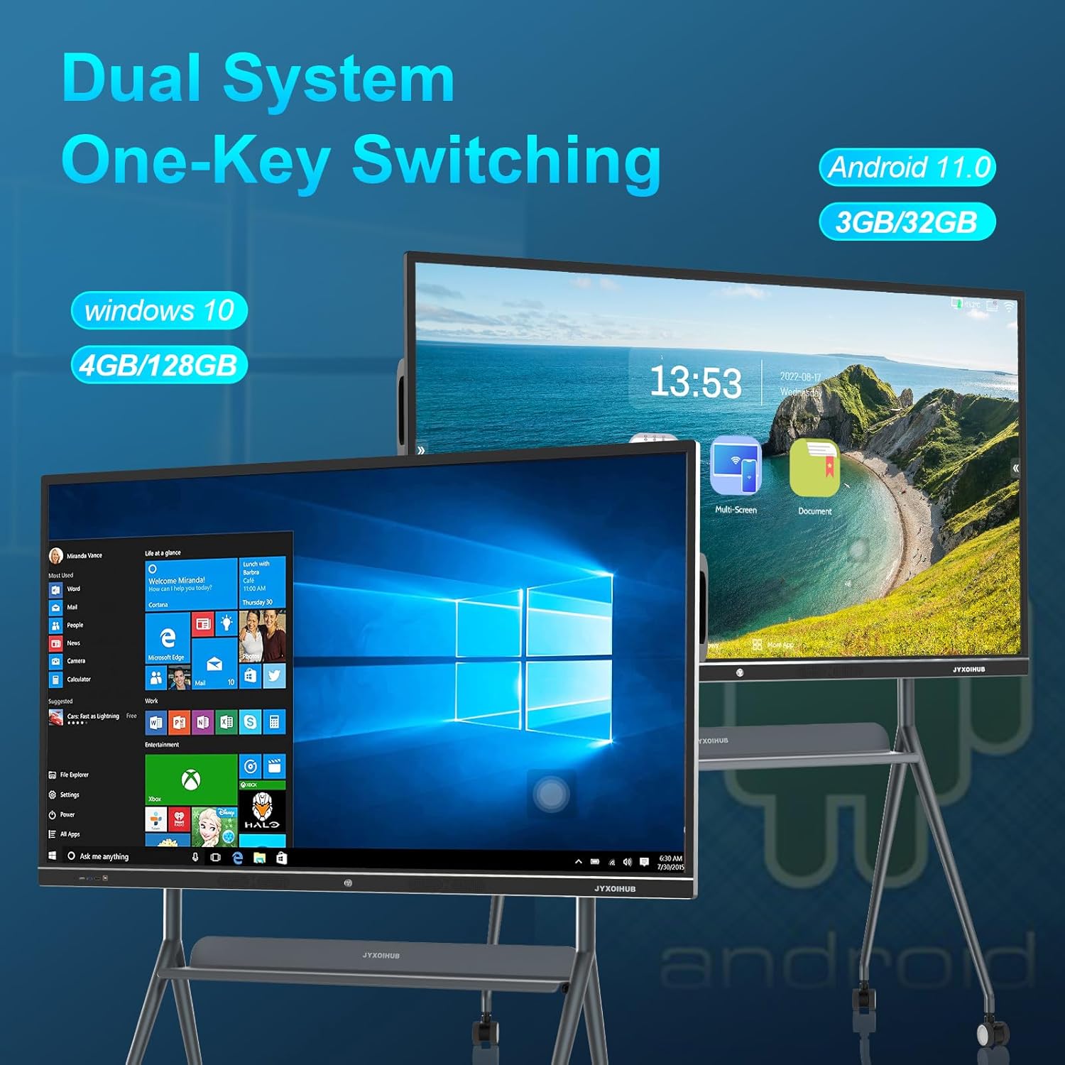 86inch 4K UHD Interactive Whiteboard for Conference T974080