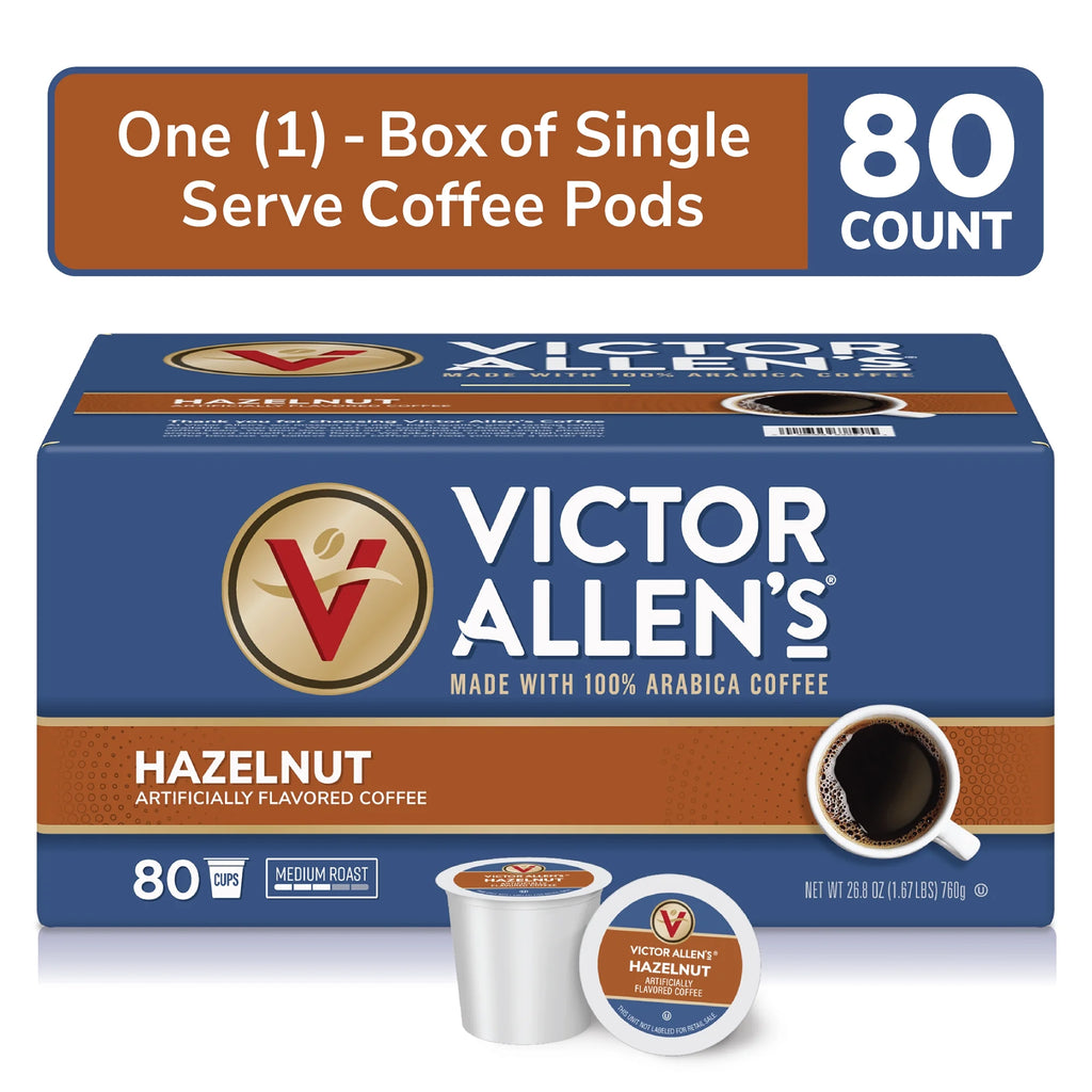 Hazelnut Medium Roast Coffee Pods, 80 Count U510