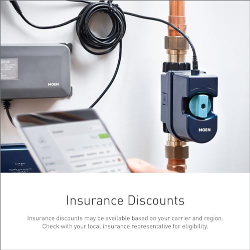 Smart Water Monitor and Automatic Shutoff Sensor for 1-Inch Pipe Z409