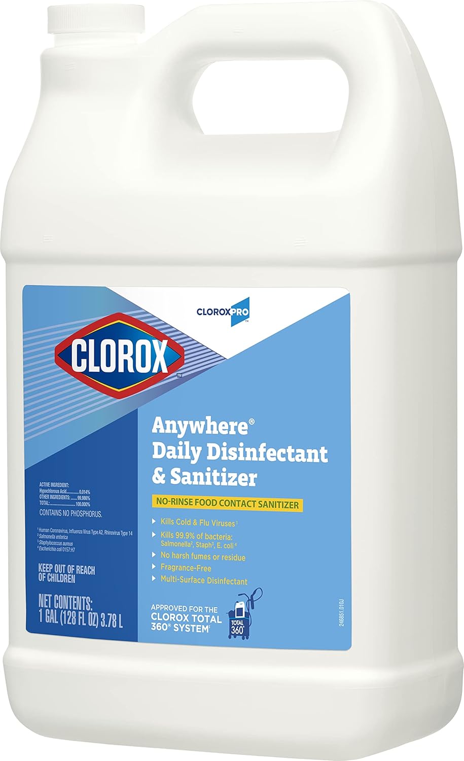 Daily Disinfectant and Sanitizing Spray, 128 Ounces Q386699