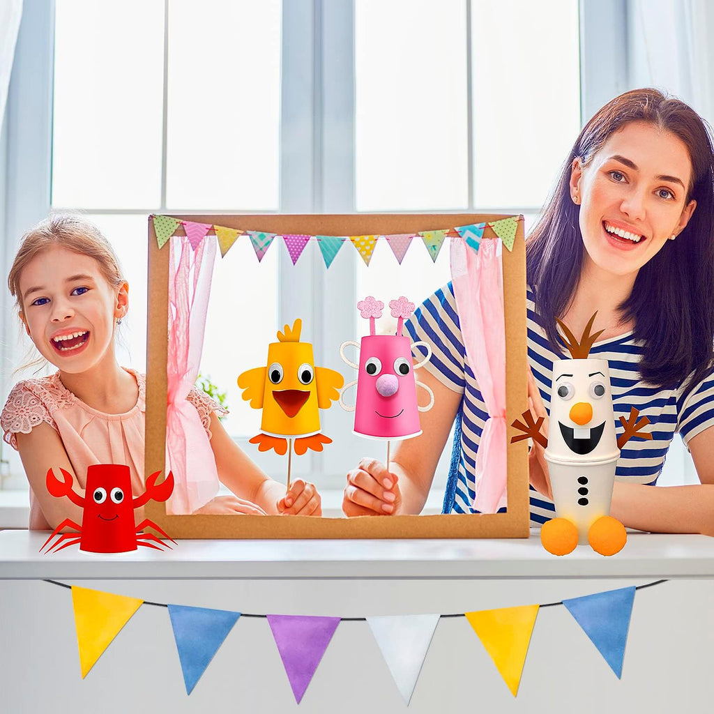Arts and Crafts Kit for Kids Ages 3-8, 8 Animal Projects E122