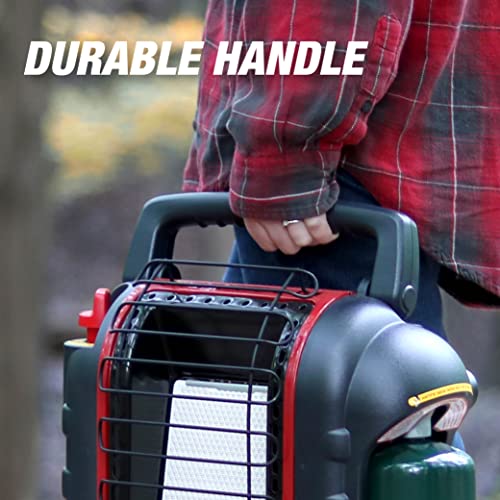 Portable Propane Radiant Heater, 4,000-9,000 BTU Indoor-Safe G8796