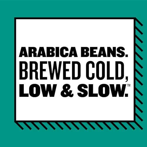 Cold Brew Coffee, Unsweetened Black Coffee, 48 FL OZ B94014