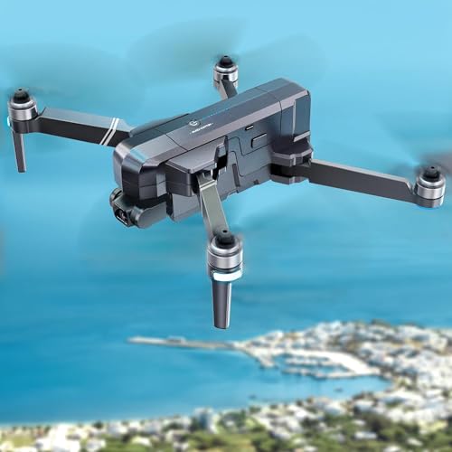 Drone with Camera for Adults, 4K UHD, GPS Auto Return, 52 Mins Flight Time E725466