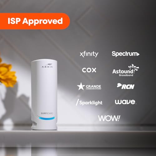 Cable Modem DOCSIS 3.1 Multi-Gigabit, 2.5 Gbps Max Speed, No Built-in WiFi N570
