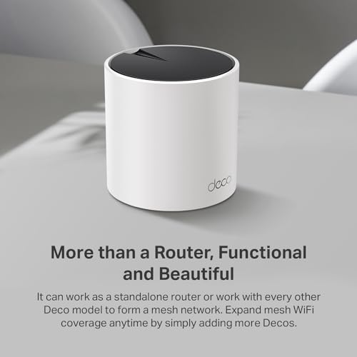 Mesh WiFi System 3-pack, 5500 sq ft Coverage, Gigabit Ports F56237