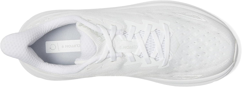 Women's Clifton 9 Sneaker, White, Wide R1855