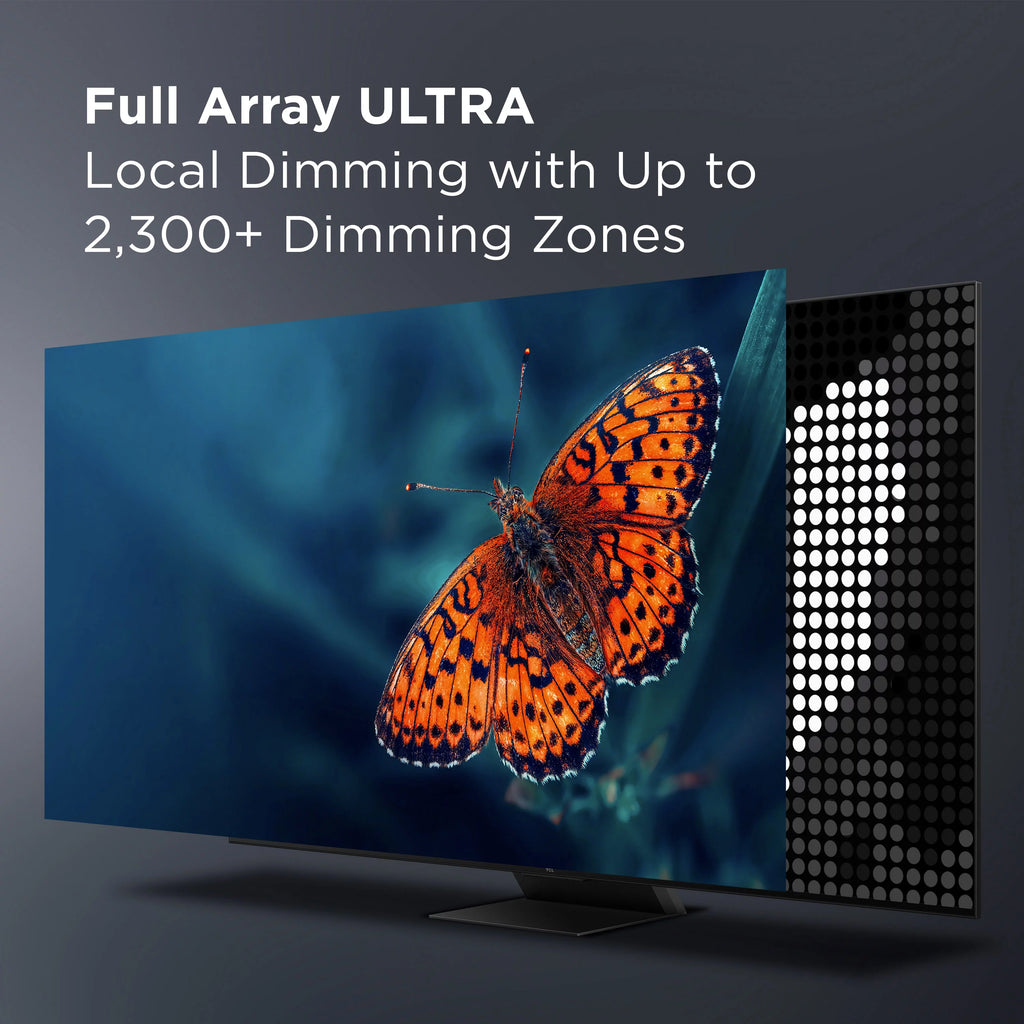 65" Class 4K Mini-LED QLED Smart TV with 120Hz, Dolby Vision HDR, and Google TV V87610