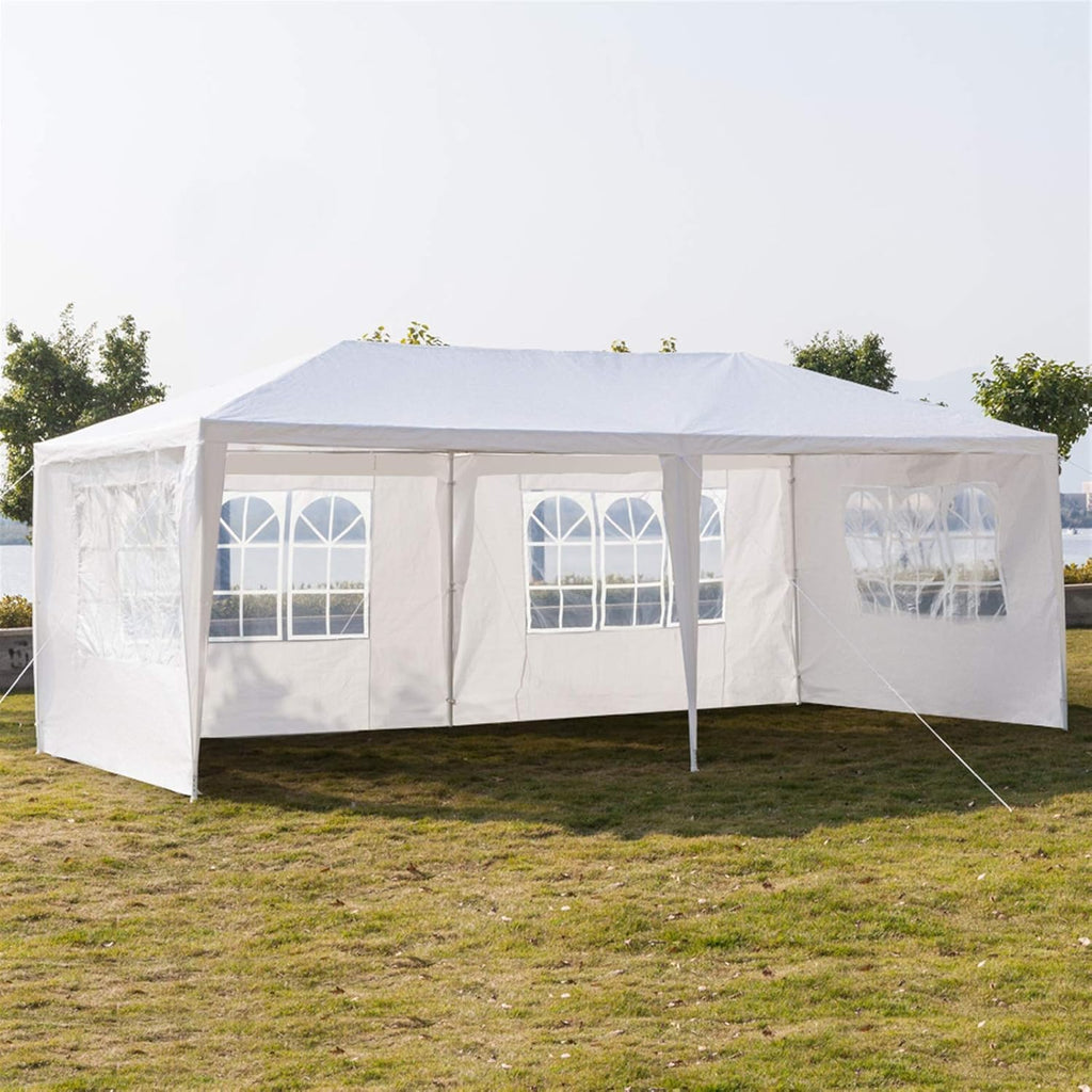 Outdoor Party Tent with Sidewalls and Windows, 10x20 O534225