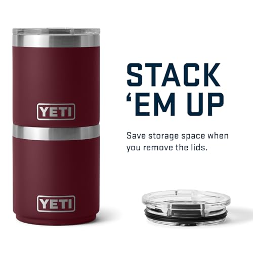 Vacuum Insulated Stainless Steel Stackable Lowball with Lid, 10 oz P764067