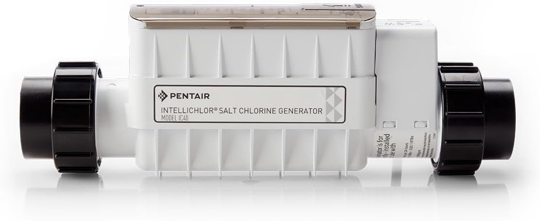 Pentair IntelliChlor® Power Center EC-520556 and IC40 Salt Cell Chlorine Generator EC-520555