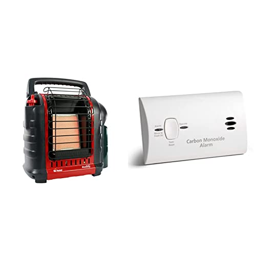 Portable Propane Radiant Heater, 4,000-9,000 BTU Indoor-Safe G8796