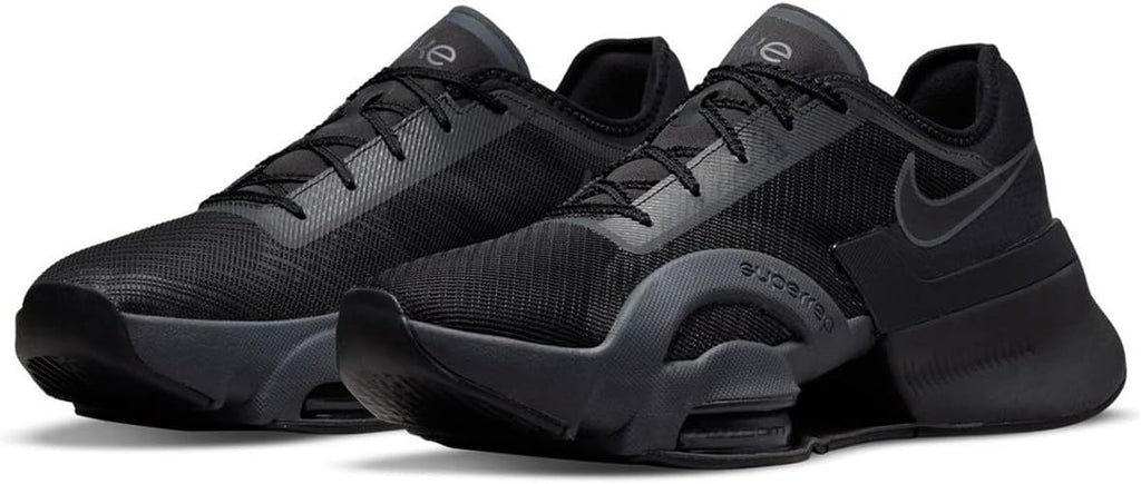 Men's Running Trainers Sneakers, Black Q20040