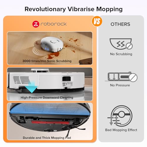 Robot Vacuum and Mop Combo, Self Drying, Self Washing Z8030