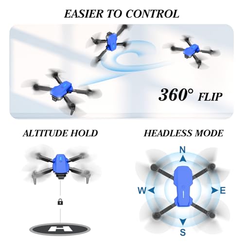 Foldable Mini Drone with 1080P Camera for Kids G822