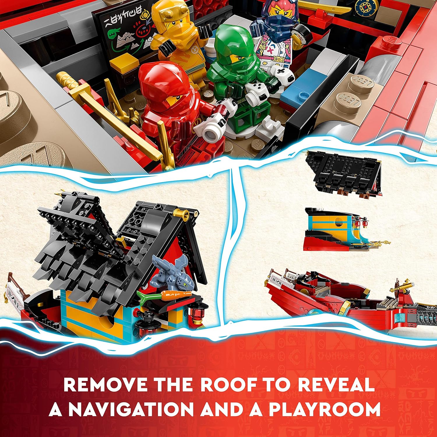 Ninjago Aerial Battleship Bounty Building Toy Set L181658