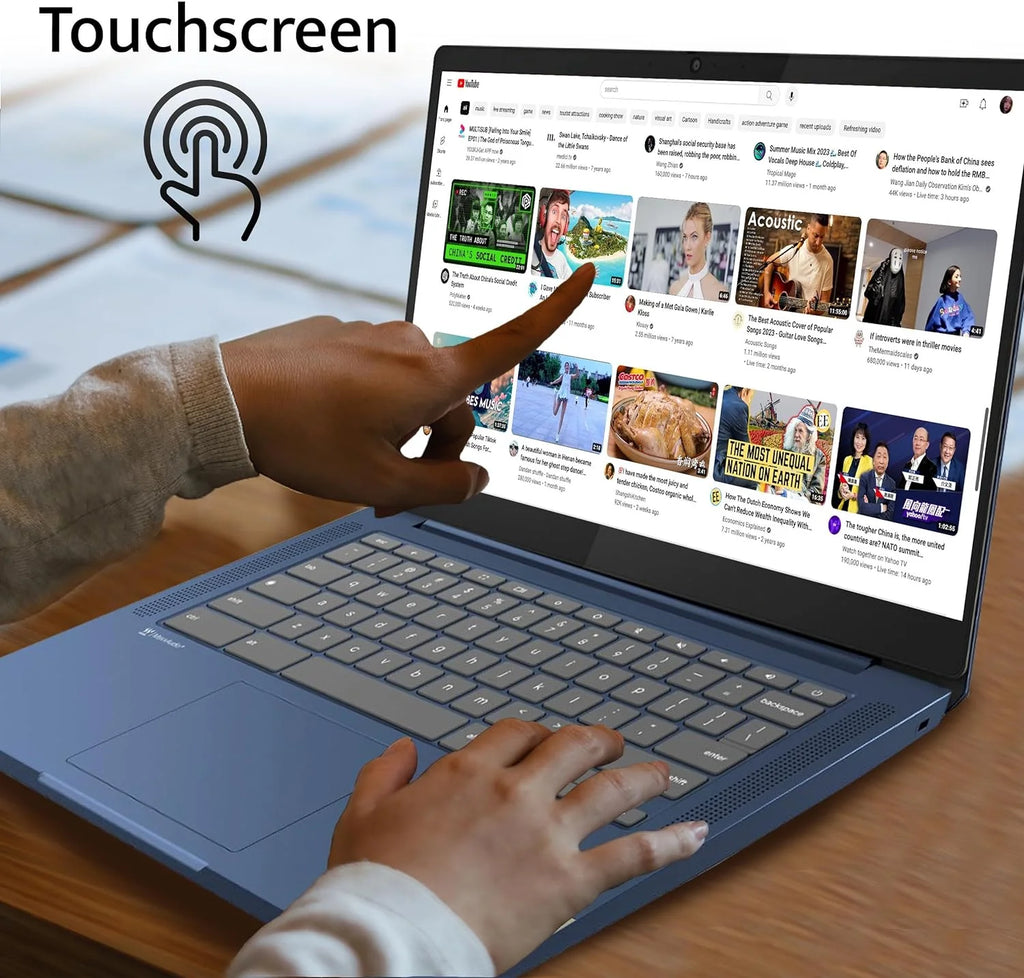 14″ FHD IPS Touchscreen Chromebook, 4GB RAM, 64GB eMMC, Chrome OS B965955